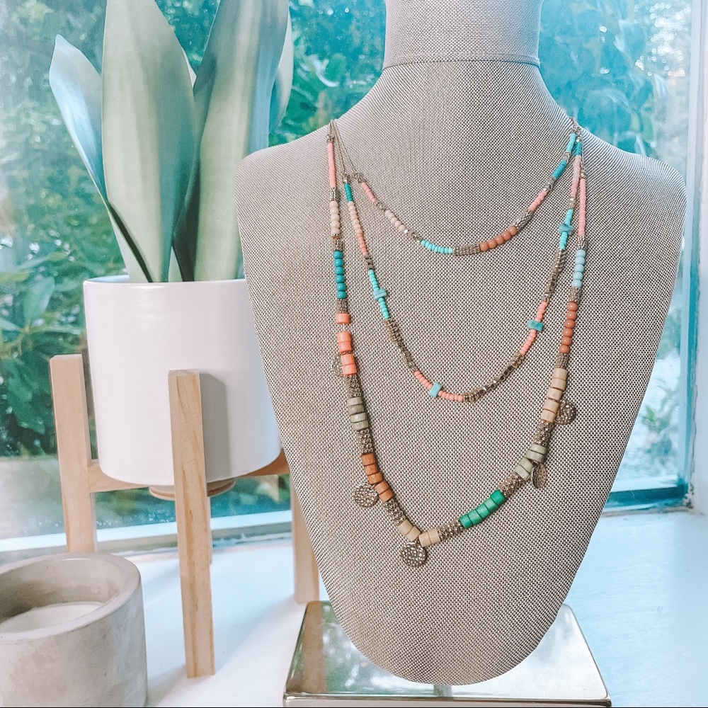 Multicolor Beaded Necklace